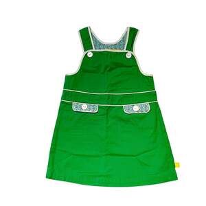 Little Bird Green Jumper Pinnie Size 18-24m